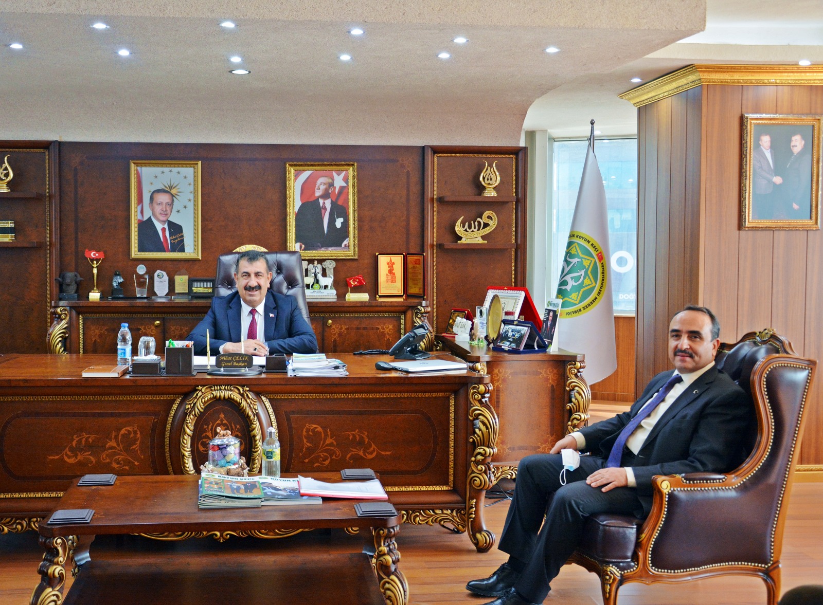 Bakan Yardımcısı Özkaldı'dan TÜDKIYEB'e Ziyaret