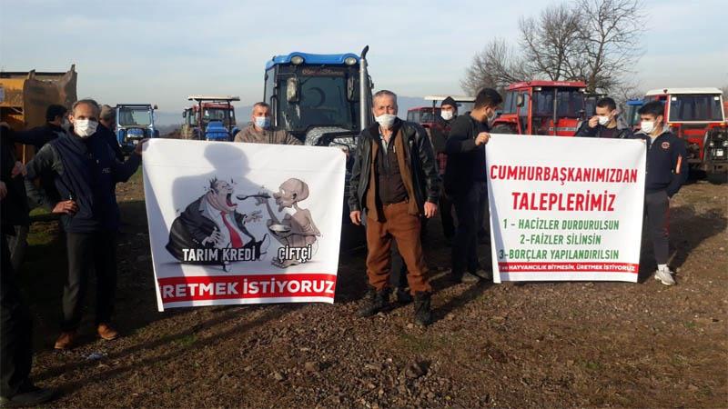 Çiftçilerden Cumhurbaşkanı Erdoğan’a: Hacizler Durdurulsun!
