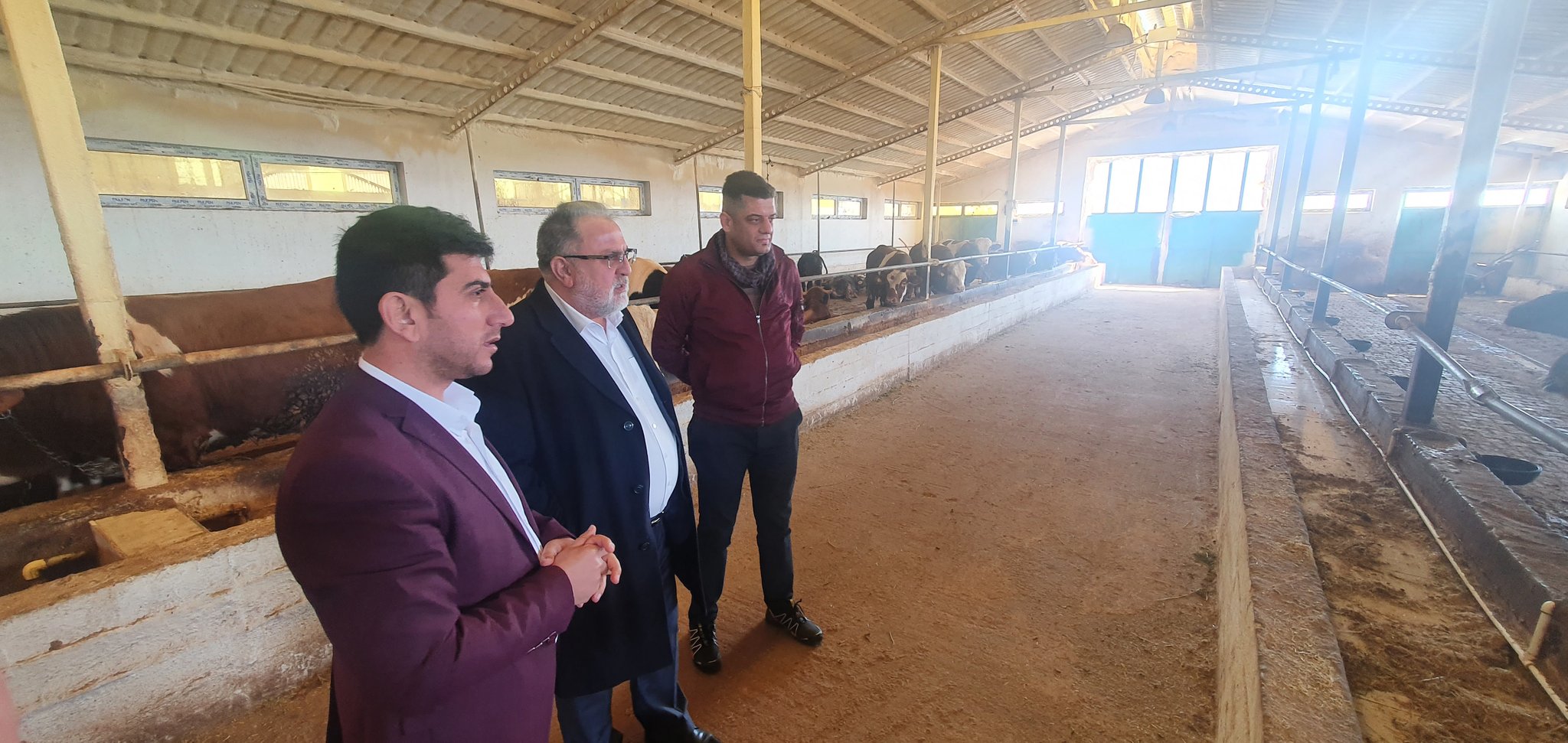 Milletvekili Osman Nuri Gülaçar'dan Çiftlik Ziyareti